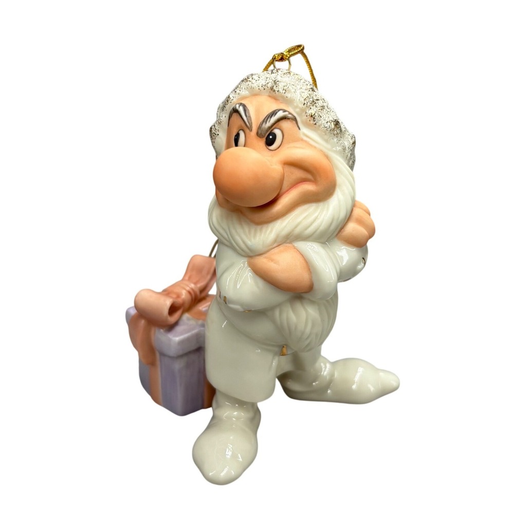 Lenox Disney Showcase Collection "From Grumpy With Love" Ornament Original Box